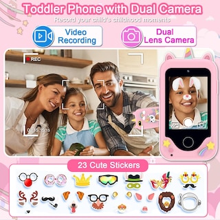 Foto 3 | Foto 3 | Juguetes De Aprendizaje Para Teléfonos Inteligentes Con Pantalla Táctil Luoba Para Niños 8 Gb - Venta Internacional.