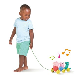 Foto 1 | Foto 1 | Juguete Pull Along Toomies Peppa Pig Con Música Y Ruedas A Partir De 18 Millones - Venta Internacional.