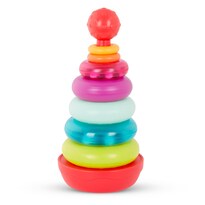 Juego De Mordedores Coloridos Para Bebés Stacking Rings B. Toys B. 6 M O Más - Venta Internacional.