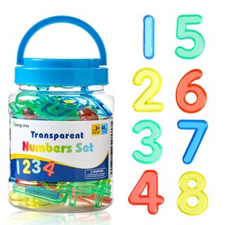 Foto 7 | Foto 7 | Juego De Números Translúcidos Odoorgames Para Mesa Iluminada 48 Unidades - Venta Internacional.