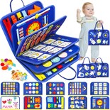 Juguetes Montessori Busy Board Safeli De 12 Páginas Para Niños Pequeños - Venta Internacional.