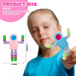 Foto 5 | Foto 5 | Cadena Transformable Fidget Sensory Spinner Toys Aydsutr X12 - Venta Internacional.
