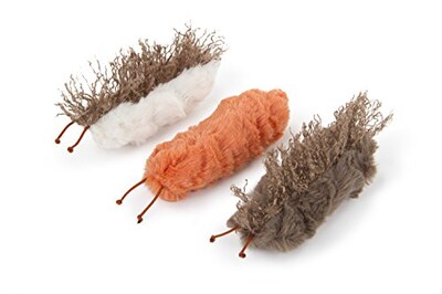 Foto 5 | Foto 5 | Peluche Arrugado Para Gatos Petlinks Catnip Catterpillar (3 Unidades) - Venta Internacional.