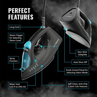 Foto 7 | Foto 7 | Plancha De Vapor Pursteam Professional 1250 W Con Burst & Spray - Venta Internacional.