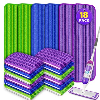 Foto 1 | Foto 1 | Almohadillas Reutilizables Tina&tony Para Swiffer Powermop Paquete De 18 - Venta Internacional.