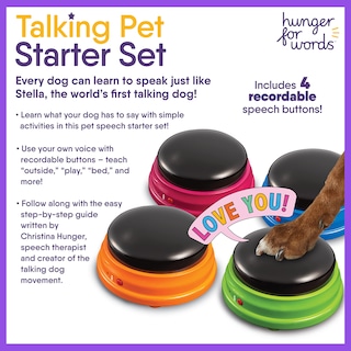 Foto 5 | Foto 5 | Talking Buttons Starter Set Hunger For Words Para Perros - Venta Internacional.
