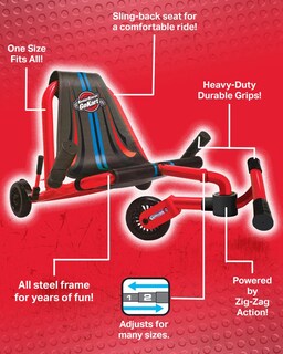 Foto 5 | Foto 5 | Go Kart Roller Racer Swing De Lado A Lado Con Movimiento En Zigzag - Venta Internacional.