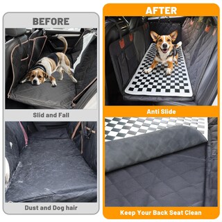 Foto 2 | Foto 2 | Alfombrilla Para Perros Magnificent Antideslizante Para Extensor De Asiento Trasero Color Negro - Venta Internacional.