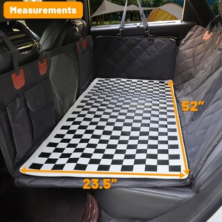Foto 6 | Foto 6 | Alfombrilla Para Perros Magnificent Antideslizante Para Extensor De Asiento Trasero Color Negro - Venta Internacional.