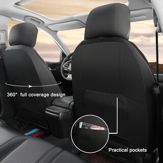 Foto 4 | Foto 4 | Funda De Asiento De Coche Giant Panda Piel Delantera Para Subaru Color Beige+negro - Venta Internacional.