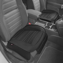 Fundas De Asiento Motor Trend De Piel Sintética  Paquete De 2  Negras Con Bolsillos - Venta Internacional.