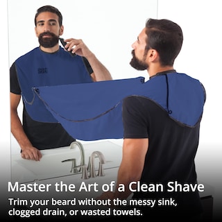 Foto 2 | Foto 2 | Set De Afeitado Beard King Para Hombre Con Forma De Babero Color Azul - Venta Internacional.