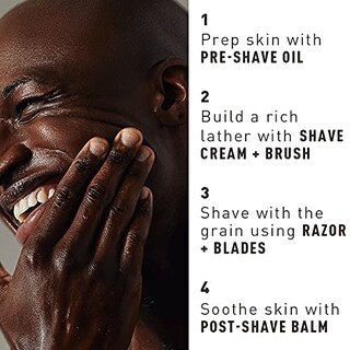 Foto 4 | Foto 4 | Kit De Afeitado Bevel Para Hombre Con Aceite De Preafeitado Crema De Afeitar Y Bálsamo - Venta Internacional.