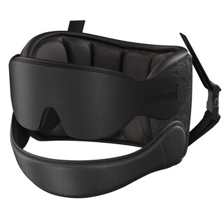 Foto 1 | Foto 1 | Almohada De Viaje Sarisun Airplane Con Correa Para La Barbilla Y Máscara Para Los Ojos Color Negro - Venta Internacional.