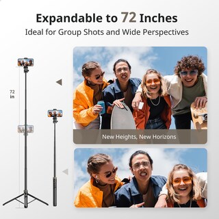 Foto 3 | Foto 3 | Teléfono Con Trípode Sensyne 72 Con Selfie Stick Para Iphone Con Mando A Distancia - Venta Internacional.