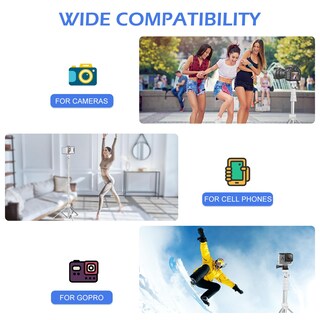 Foto 3 | Foto 3 | Trípode Para Teléfono Sensyne 67 Con Palo Para Selfies Y Control Remoto (plateado) - Venta Internacional.