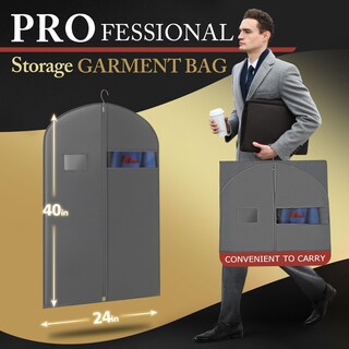 Foto 3 | Foto 3 | Suit Bag Hleelomi Paquete De 10 Unidades Bolsa De Ropa Para Viajes Color Gris - Venta Internacional.