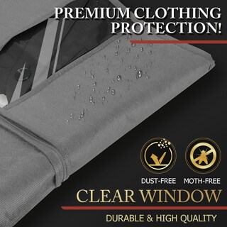 Foto 4 | Foto 4 | Suit Bag Hleelomi Paquete De 10 Unidades Bolsa De Ropa Para Viajes Color Gris - Venta Internacional.