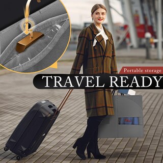 Foto 5 | Foto 5 | Suit Bag Hleelomi Paquete De 10 Unidades Bolsa De Ropa Para Viajes Color Gris - Venta Internacional.