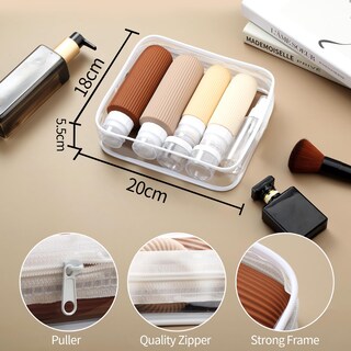 Foto 5 | Foto 5 | Botellas De Viaje Mrsdry De Silicona De 6 Onzas Paquete De 16 Con Funda Con Cierre - Venta Internacional.