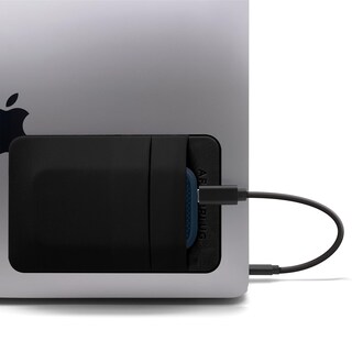 Foto 1 | Foto 1 | Funda Adhesiva Para Portátil Afterplug De 2 Bolsillos Color Negro - Venta Internacional.