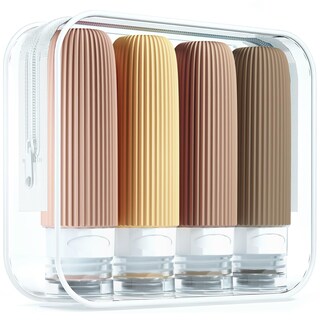 Foto 1 | Foto 1 | Botellas De Viaje Mrsdry Para Artículos De Tocador De 90 Ml (paquete De 4) Con Bolsa - Venta Internacional.
