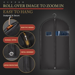 Foto 2 | Foto 2 | Bolsa De Ropa Hleelomi Paquete De 5 Unidades 101 6 Cm Para Viajes Y Almacenamiento - Venta Internacional.