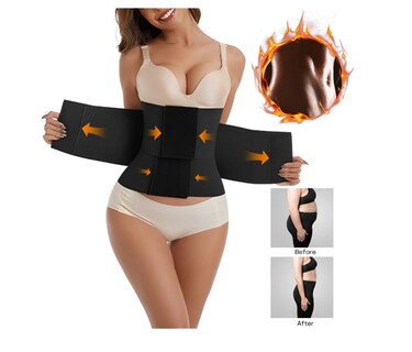 Foto 1 | Foto 1 | Faja Reductora Mujer Colombiano Para Vejiga Caida 3 Velcros