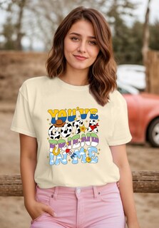 Foto 2 | Foto 2 | Camiseta Eatbook You've Got A Friend Para Mujer Mezcla De Algodón - Venta Internacional.