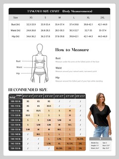 Foto 7 | Foto 7 | Camiseta Tankaneo Para Mujer  Cuello En V Profundo  Holgada  De Verano - Venta Internacional.