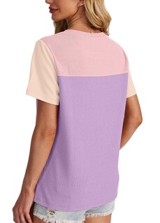 Foto 2 | Foto 2 | Vestido Camisero Wiholl Trajes De Vacaciones Para Mujer Playa Morado Xl - Venta Internacional.