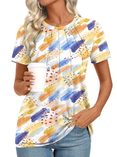 Foto 1 | Foto 1 | Vestido Túnica Addtoo 2025 Para Mujer Manga Corta Manga Corta Floral Xl - Venta Internacional.