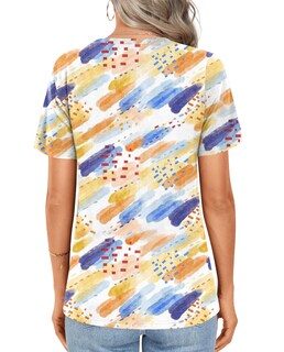 Foto 3 | Foto 3 | Vestido Túnica Addtoo 2025 Para Mujer Manga Corta Manga Corta Floral Xl - Venta Internacional.