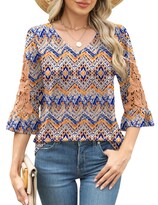 Blusa Estilo Túnica Rapbin Summer Con Manga 3/4 Para Mujer - Venta Internacional.