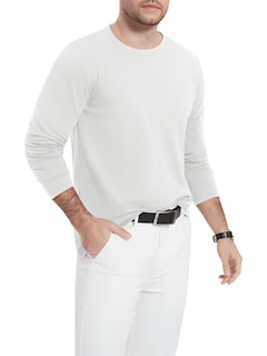 Foto 3 | Foto 3 | Camiseta Blanca De Algodón De Manga Larga Shirt Magnivit Para Hombre - Venta Internacional.