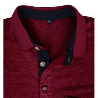 Foto 3 | Foto 3 | Polo Seganup Para Hombre Con Bolsillo Que Absorbe La Humedad  Color Vino - Venta Internacional.