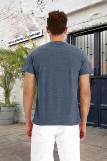 Foto 3 | Foto 3 | Camiseta Pegeno Fashion Casual Henley De Algodón De Manga Corta - Venta Internacional.