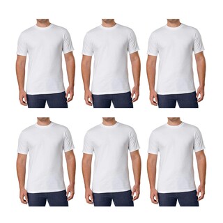 Foto 1 | Foto 1 | Camiseta Kirkland Con Cuello Redondo Para Hombre  Color Blanco  Talla Xl (paquete De 6) - Venta Internacional.