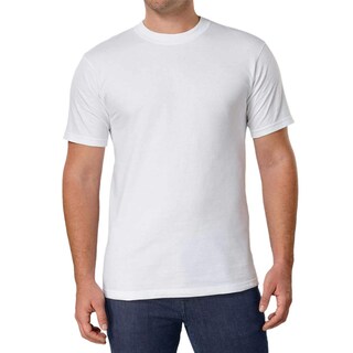 Foto 2 | Foto 2 | Camiseta Kirkland Con Cuello Redondo Para Hombre  Color Blanco  Talla Xl (paquete De 6) - Venta Internacional.