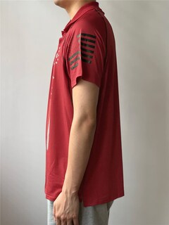 Foto 3 | Foto 3 | Polo Harglesman 1776 Con Estampado De La Bandera Estadounidense Del Día De La Independencia - Venta Internacional.