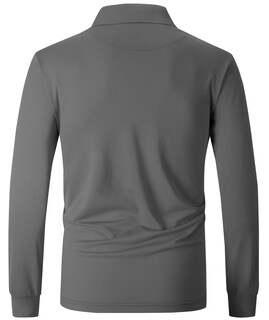 Foto 4 | Foto 4 | Polo Swisswell De Manga Larga Para Hombre Deep Grey 3xl - Venta Internacional.