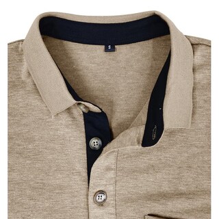 Foto 4 | Foto 4 | Polo Qekoma Classic De Algodón Con Botones Y Botones Para Hombre - Venta Internacional.