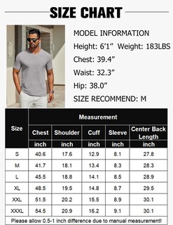 Foto 6 | Foto 6 | Camiseta Coofandy Para Hombre De Manga Corta Con Cuello En V Color Verde Claro - Venta Internacional.