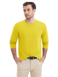 Foto 5 | Foto 5 | Camiseta Magnivit De Manga Larga De Algodón Para Hombre  Color Amarillo - Venta Internacional.