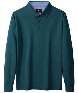 Foto 3 | Foto 3 | Camisa De Golf Swisswell Polo De Manga Larga En Mezcla De Algodón Para Hombre - Venta Internacional.