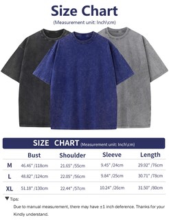 Foto 7 | Foto 7 | Camiseta Arssm Vintage Oversized Holgada Para Hombre Paquete De 3 - Venta Internacional.