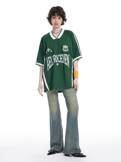 Foto 4 | Foto 4 | Camiseta Aelfric Eden Oversized Graphic Vintage Y2k Para Hombre - Venta Internacional.