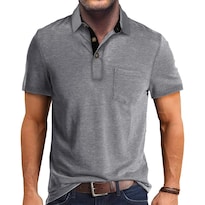 Polo Seganup Para Hombre Con Bolsillo Que Absorbe La Humedad - Venta Internacional.