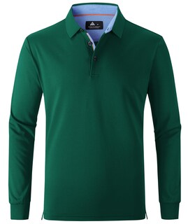 Foto 1 | Foto 1 | Polo De Manga Larga Swisswell Para Hombre Color Verde Grande Y Alto - Venta Internacional.