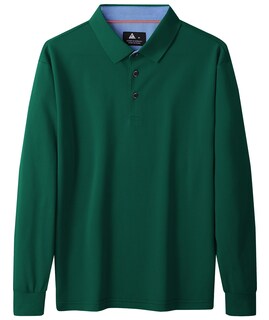 Foto 3 | Foto 3 | Polo De Manga Larga Swisswell Para Hombre Color Verde Grande Y Alto - Venta Internacional.